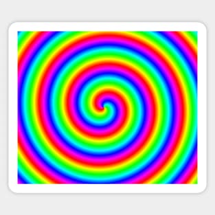 Rainbow Lollipop Swirl Sticker